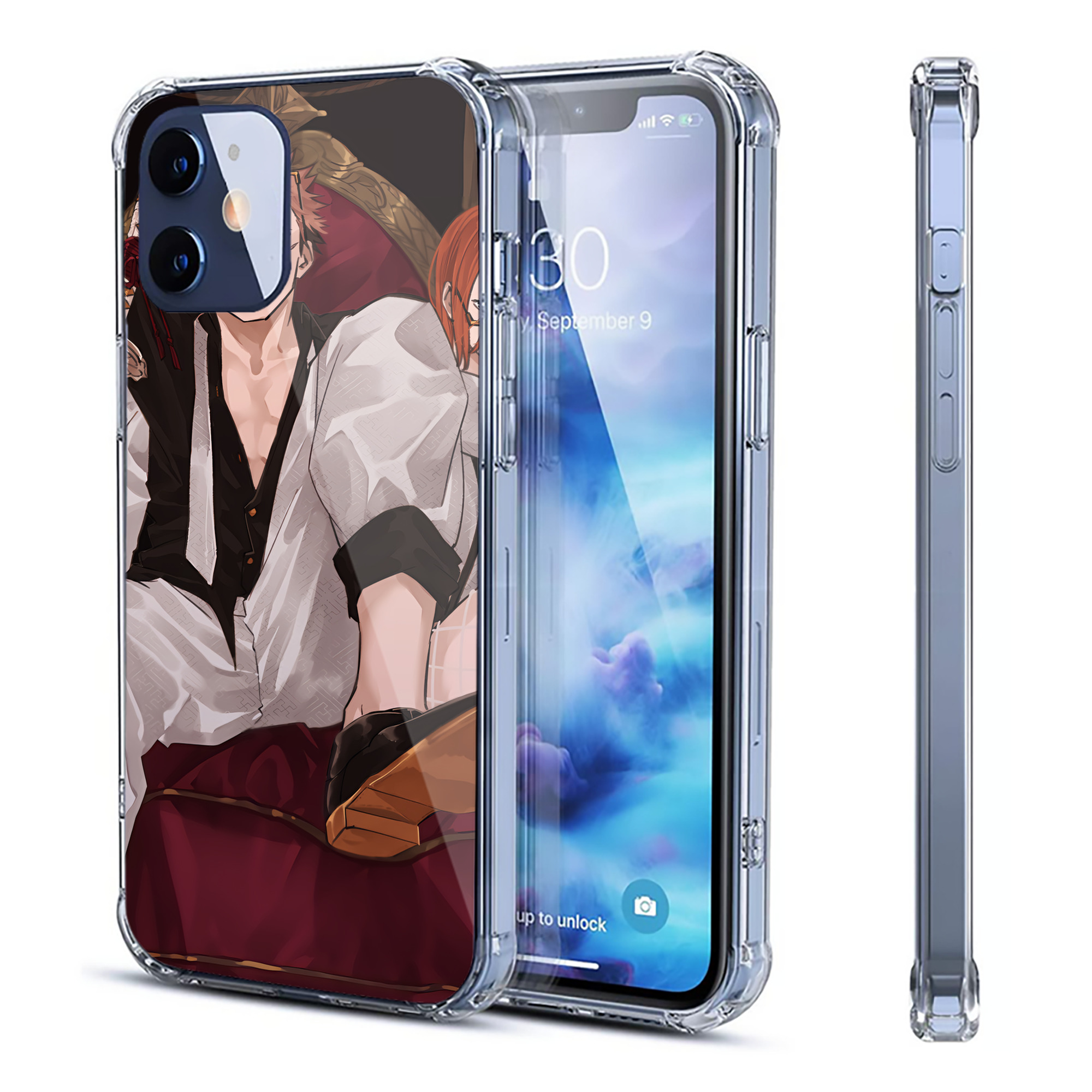 （画像用） SPY×FAMILY间谍家家酒 【iPhone 12シリーズ対応】透明スマホケース（クリアソフトケース）